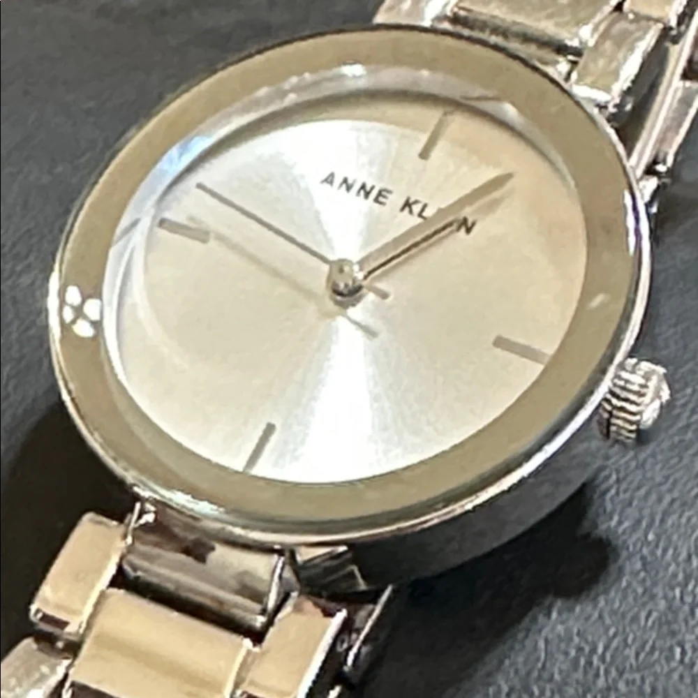 Anne Klein preowned silvertone